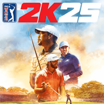 PGA TOUR 2K25 PS5 digital game cover